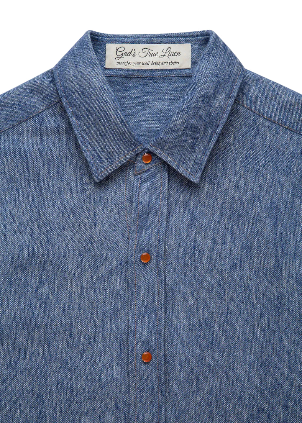Linen Denim Shirt