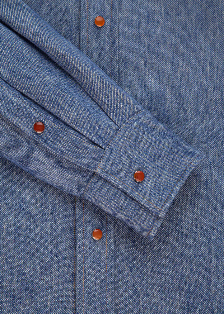 Linen Denim Shirt