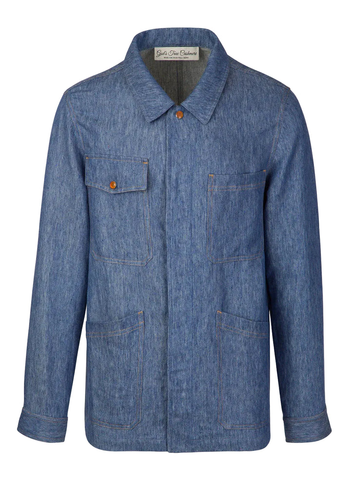 Linen Denim Jacket