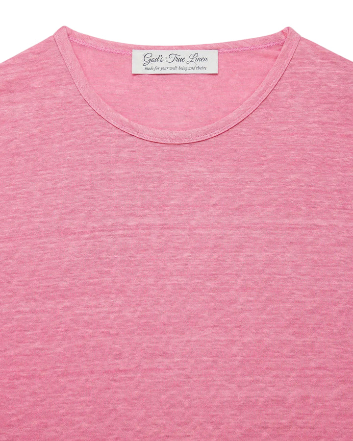 Blush Signature Linen T-Shirt Jersey