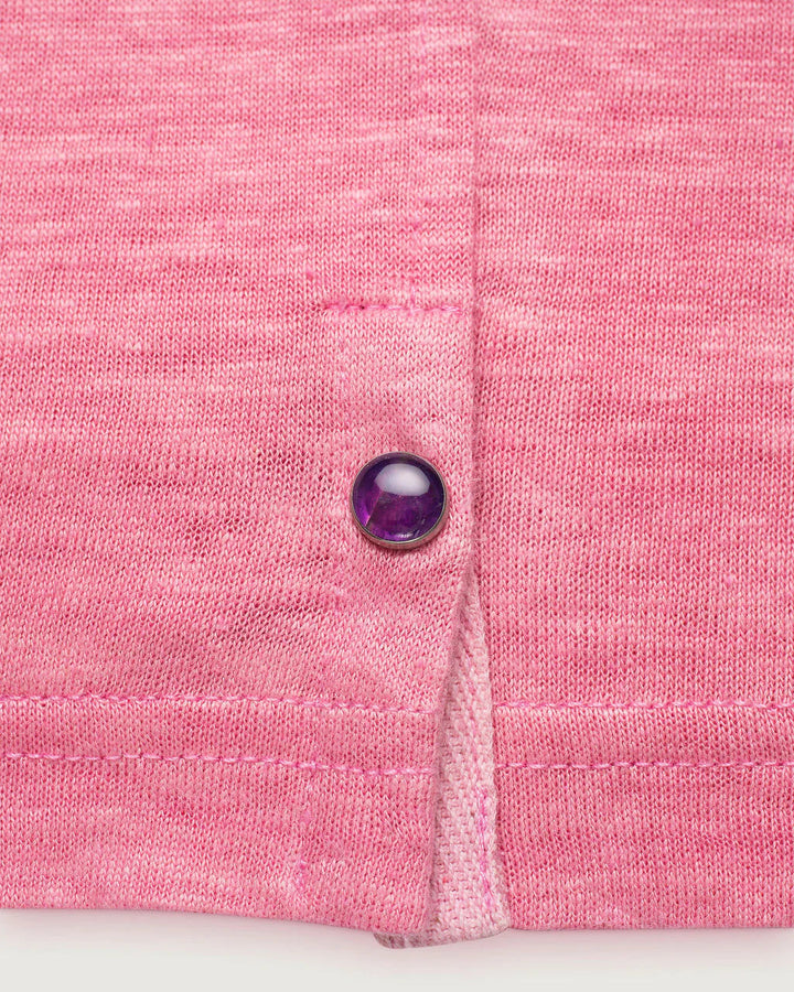 Blush Signature Linen T-Shirt Jersey