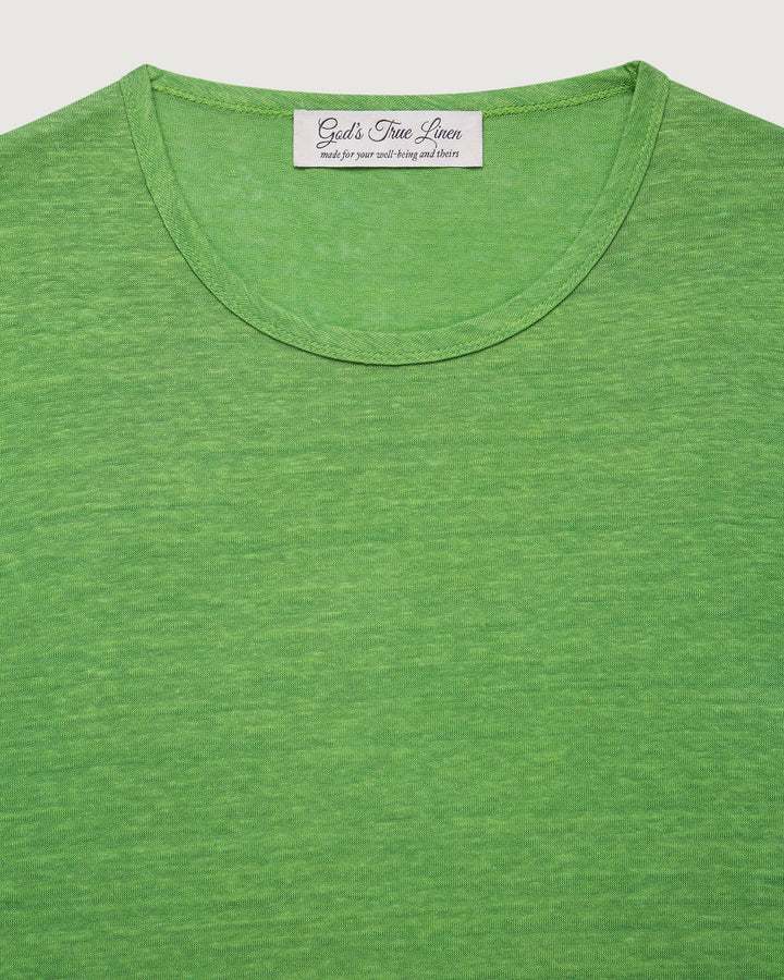 Grass Signature Linen T-Shirt Jersey