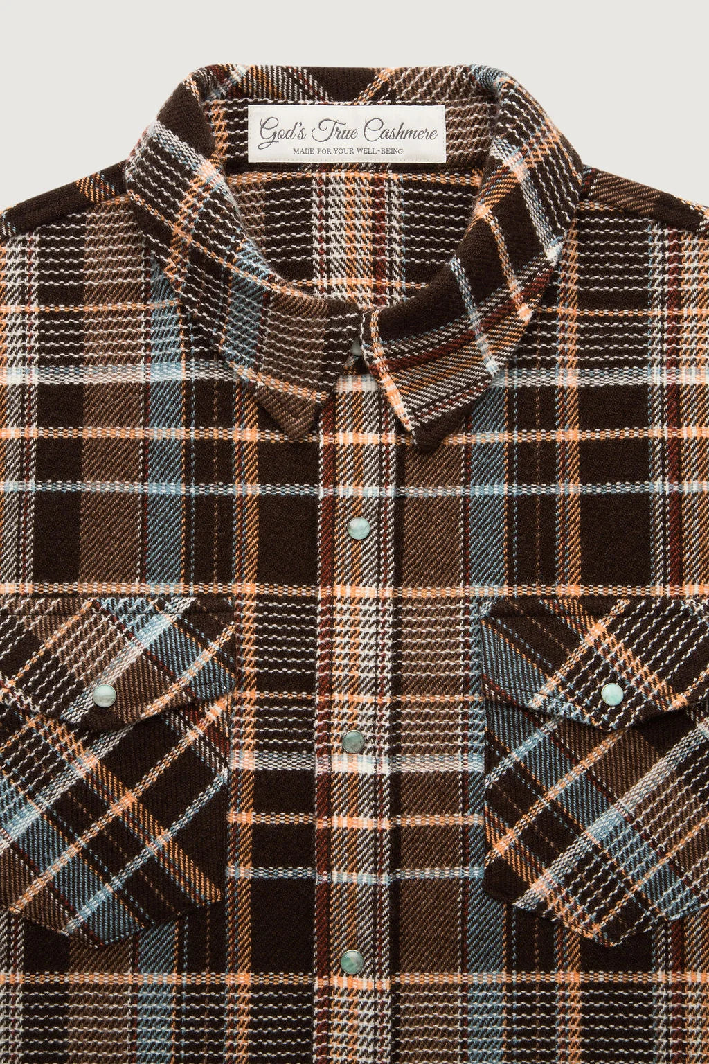 Wilderness Plaid Cashmere Shirt