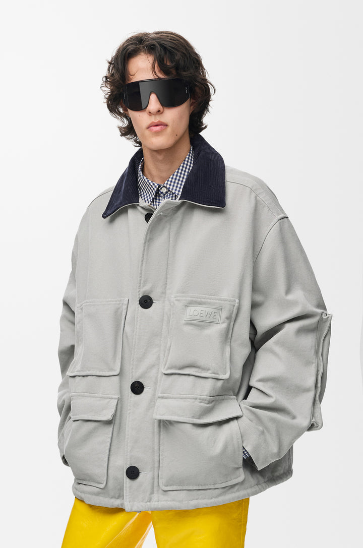 Jacket in cotton