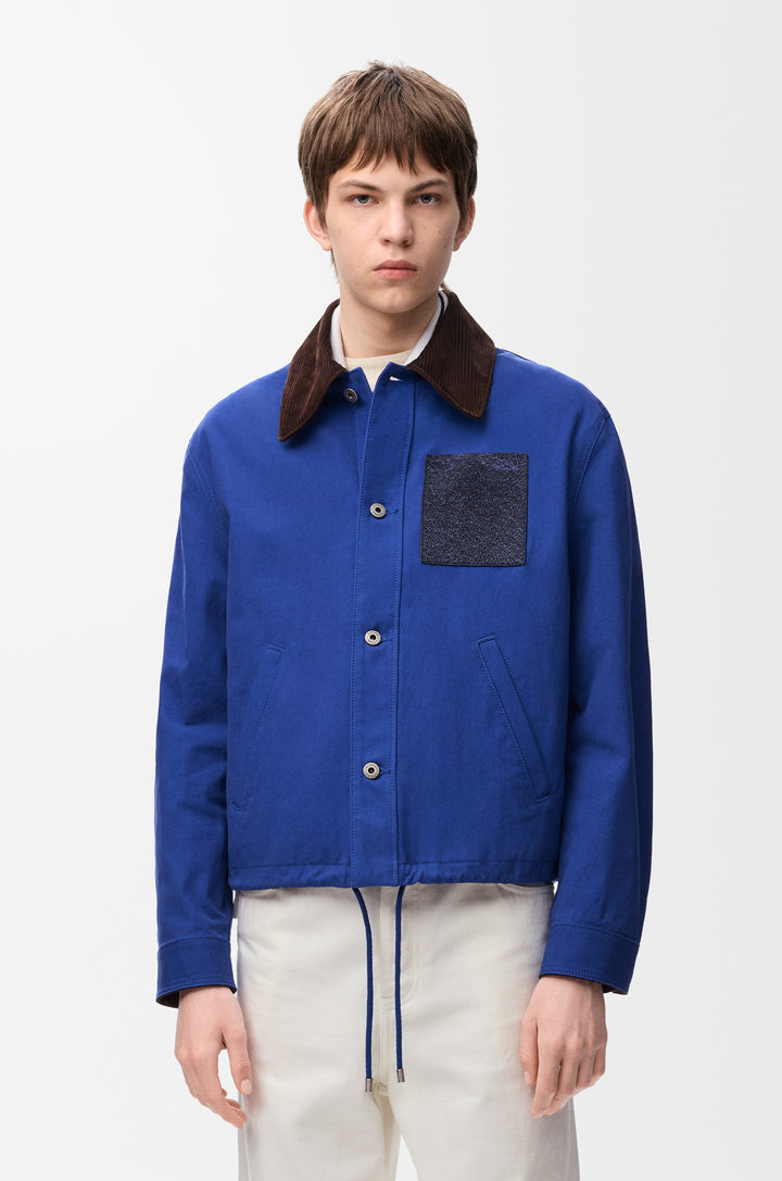 Workwear jacket in cotton