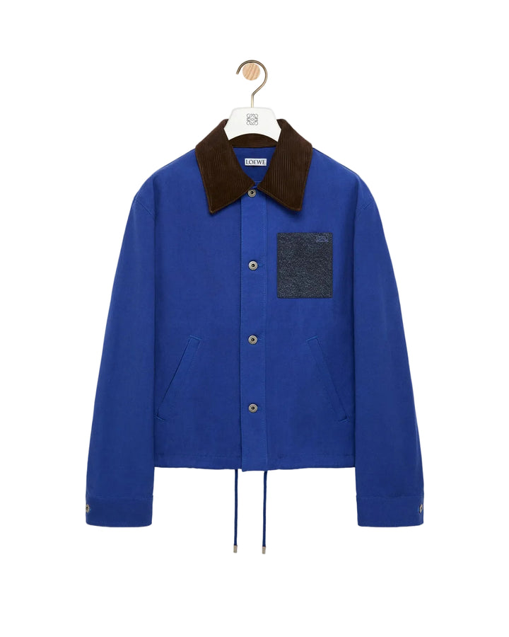 Workwear jacket in cotton