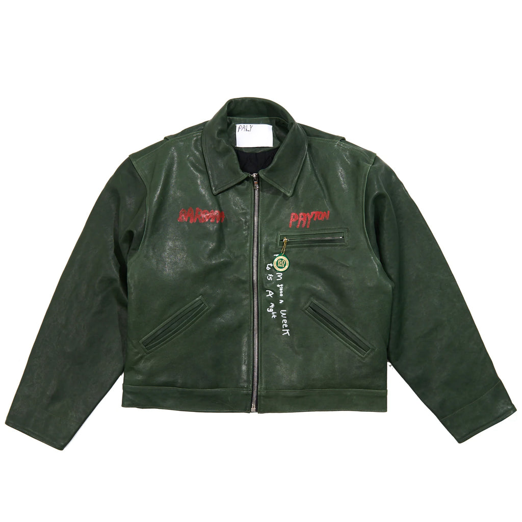 I Am Not Ashamed Leather Work Jacket – Patron of the New