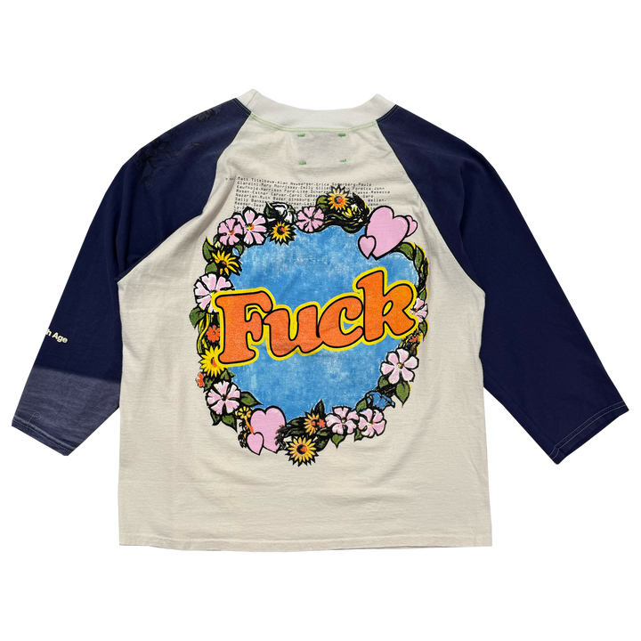 Shit Fuck Raglan Tee Shirt