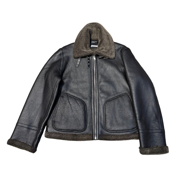 Serbian Shearling Zip Jacket