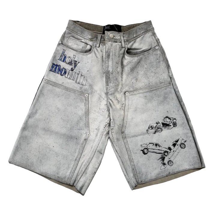 Holy Mountain Painted Leather Dbl Knee Short
