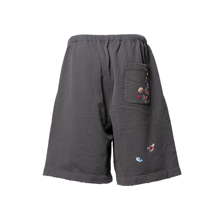 Kids Sticker Printed Sweat Shorts