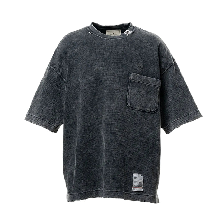 Bleached Thermal T-Shirt