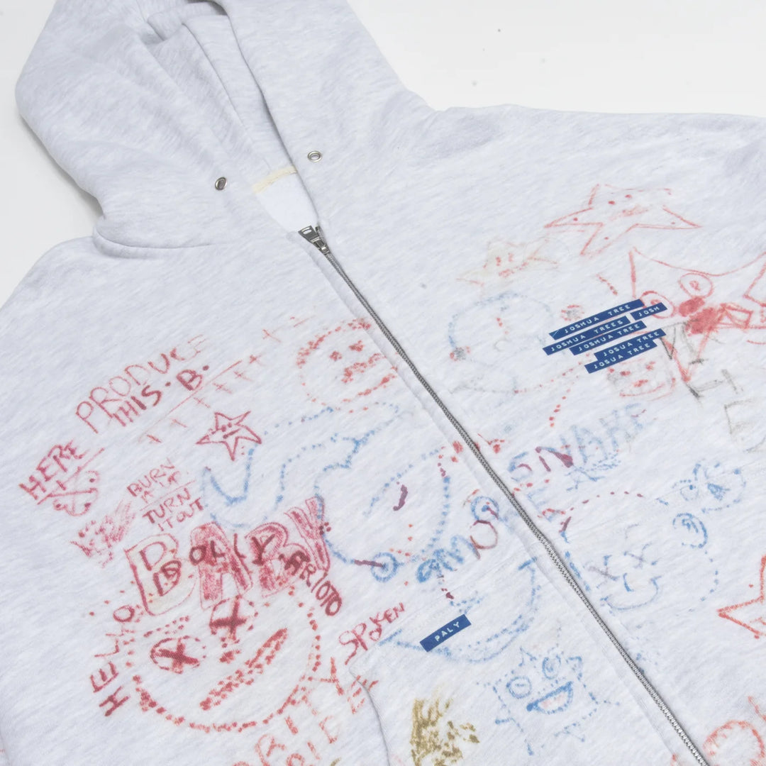 Joshua Tree Double Zip Hoodie