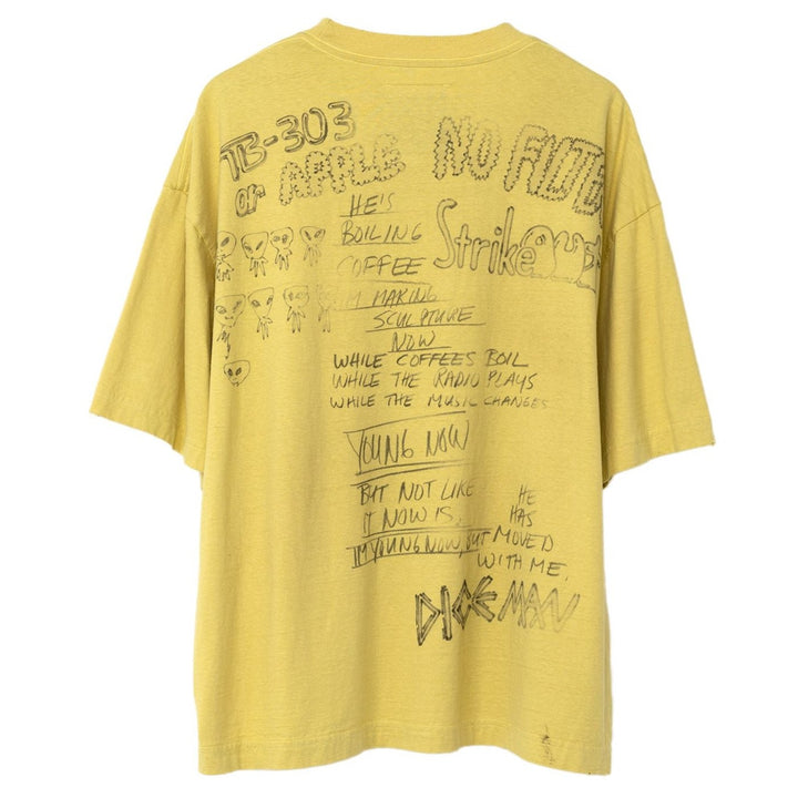 Distressed Print T-Shirt