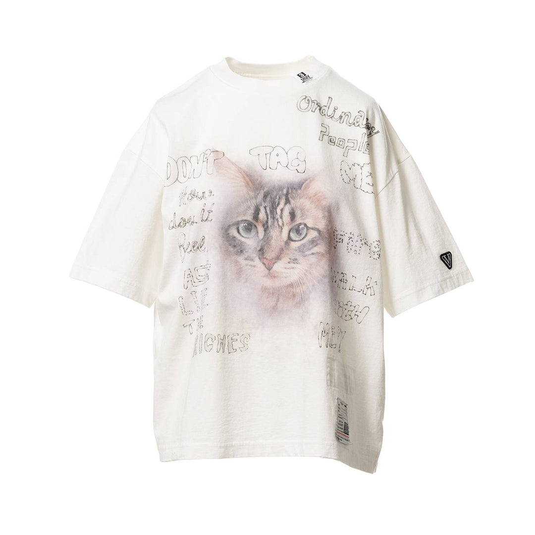 Cat Printed T-shirt
