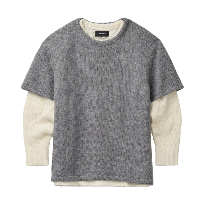 Double Knit Layered Sweater