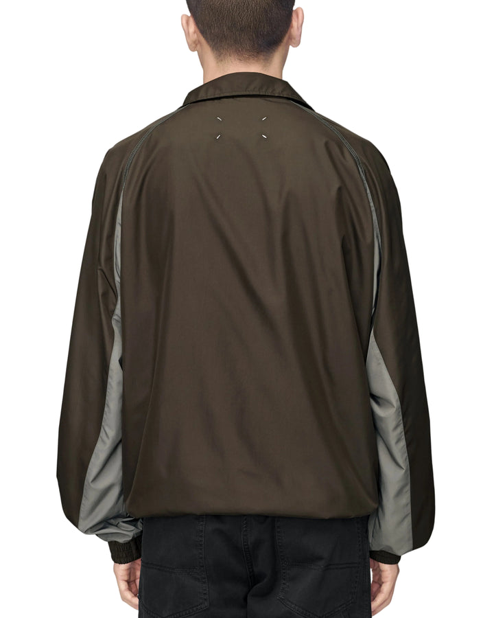 Contrast Panel Track Jacket