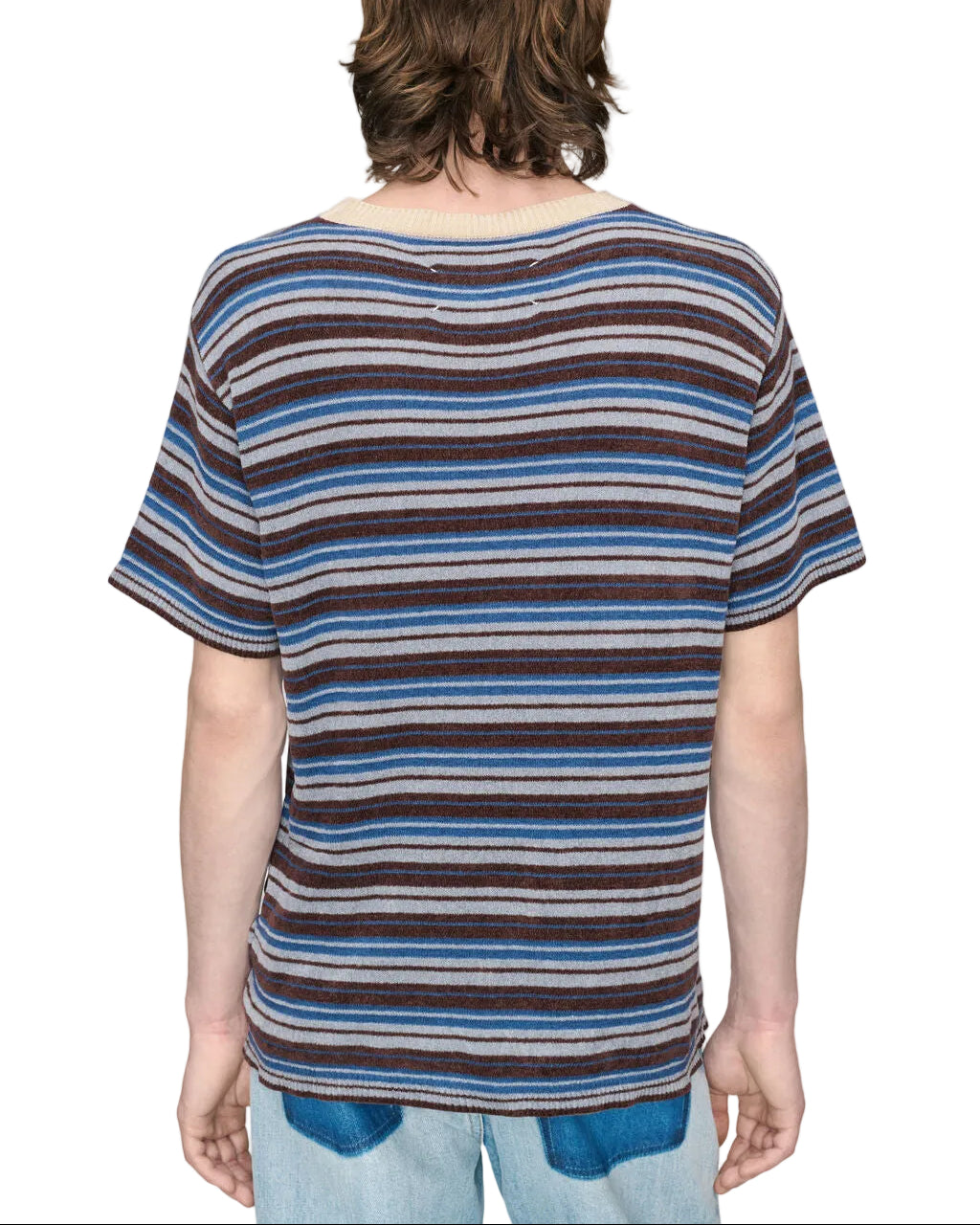Striped Wool Crewneck Sweater