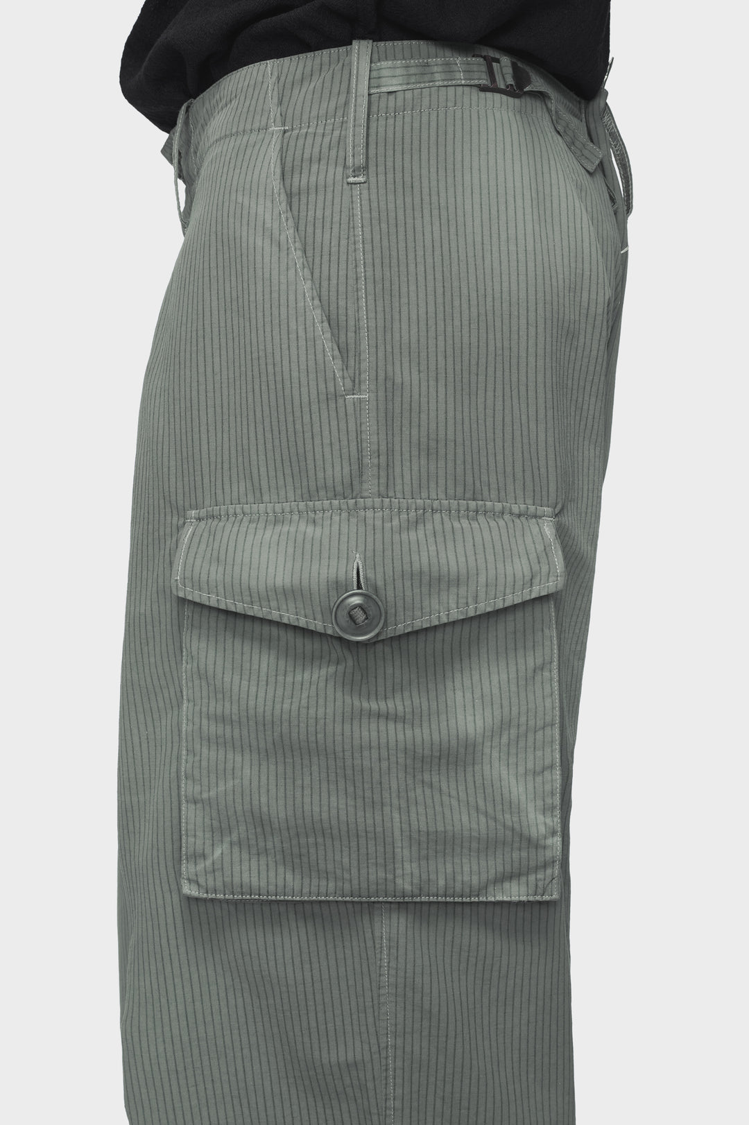 Cotton-Blend Cargo Trousers