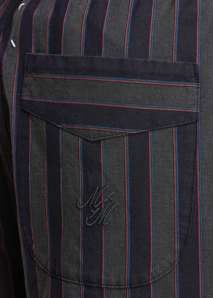 Striped Pyjama Cotton Trousers