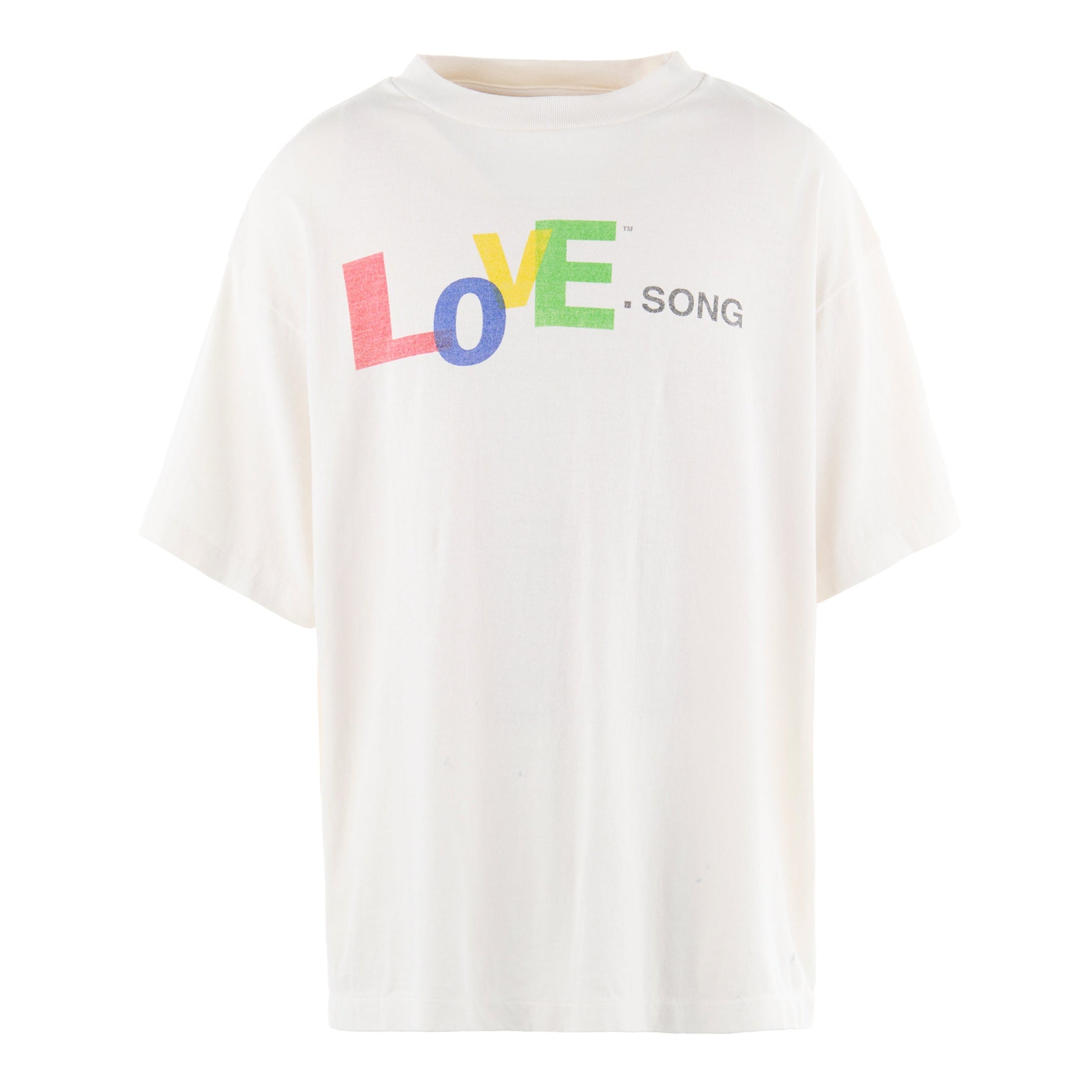 SAINT MICHAEL LOVE SONG Tシャツ M Love Song SS Tee – Patron of the New
