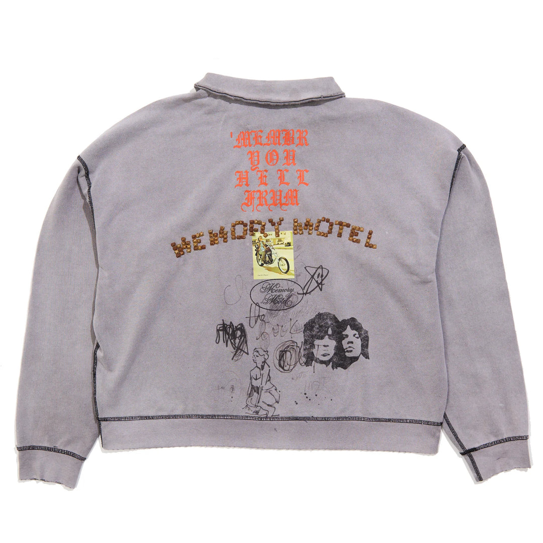Sorry 'Bout That 1/4 Zip Crewneck