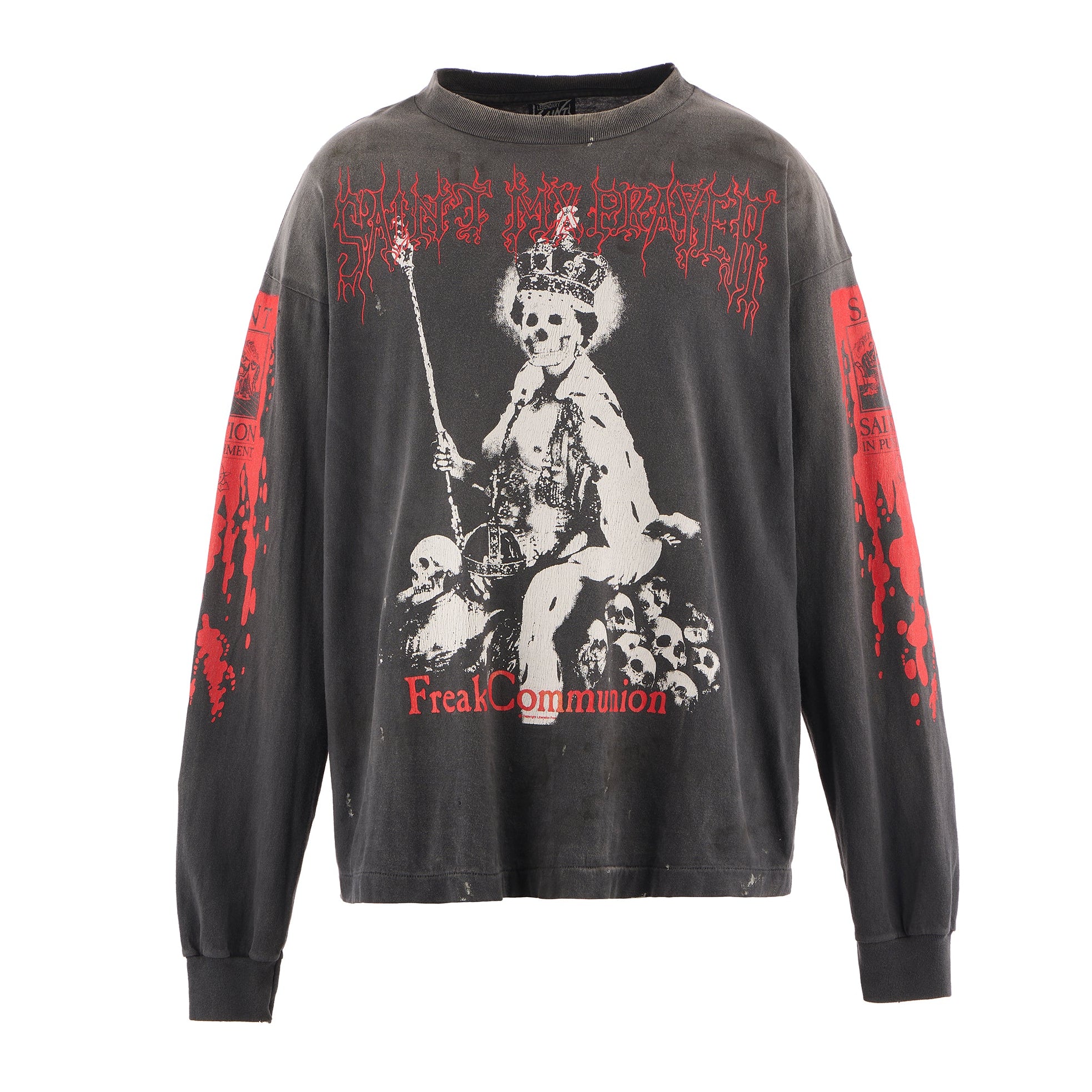 Saint is a Kiss LS Tee – Patron of the New