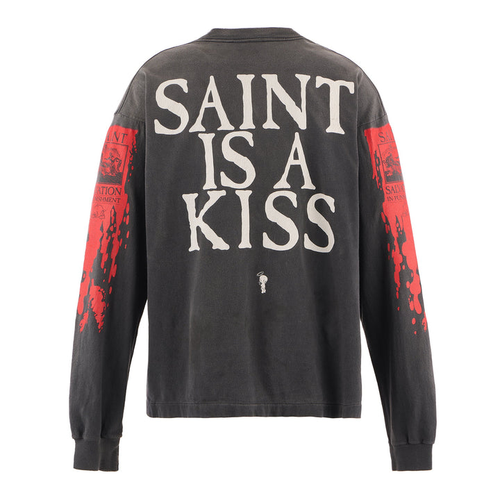Saint is a Kiss LS Tee