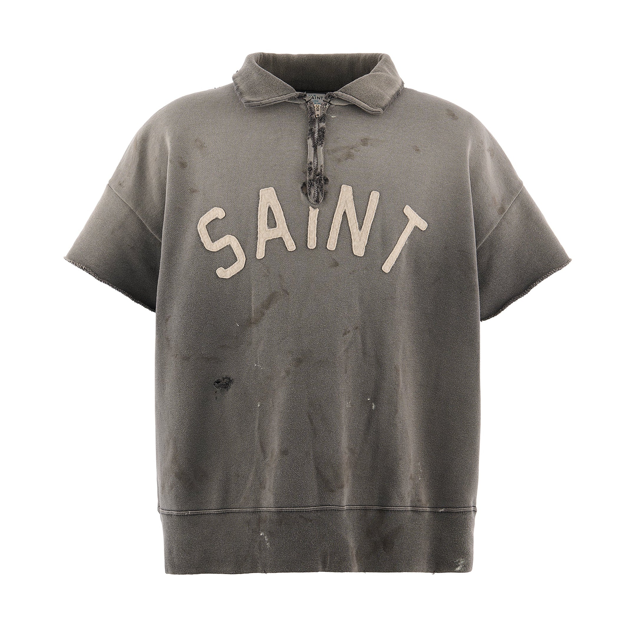トップス SAINT Mxxxxxx SS HALF ZIP SWEAT SAINT Saint SS Half Zip Sweatshirt – Patron of the New