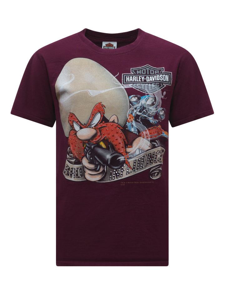 Vintage Harley Embellished Speed Runner T-Shirt