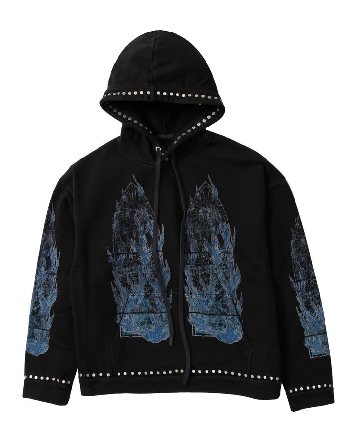Flame Glass Hooded Pullover