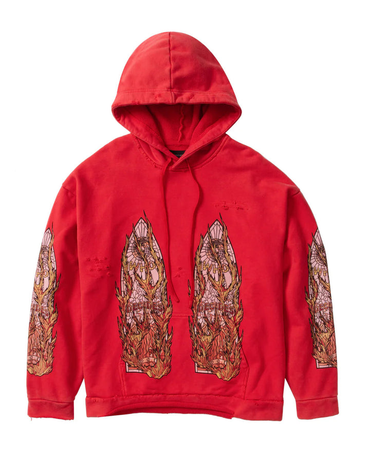 Flame Glass Hooded Pullover
