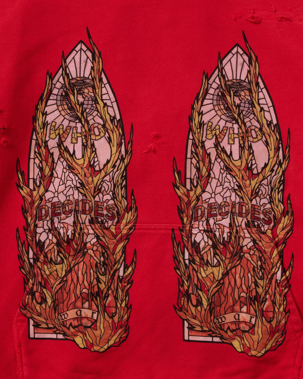 Flame Glass Hooded Pullover