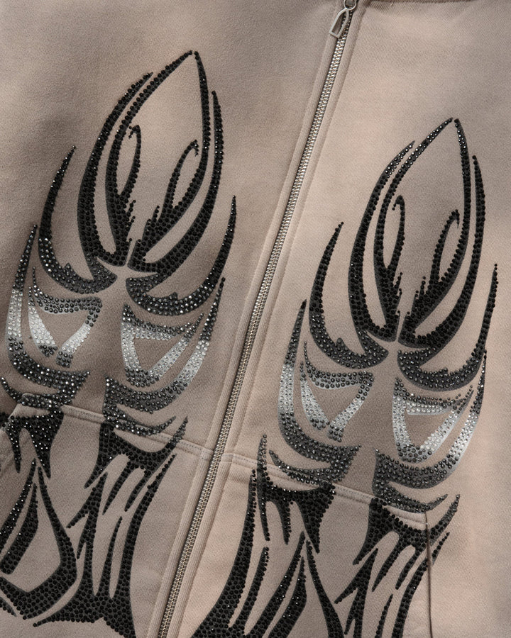 Winged Zip Up