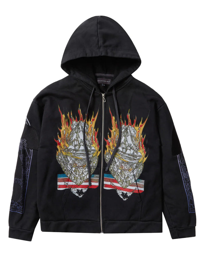 Engulfed Memories Zip Up