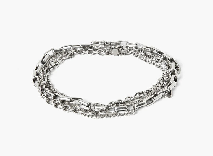 Mixed Chain Multi Wrap Bracelet 348