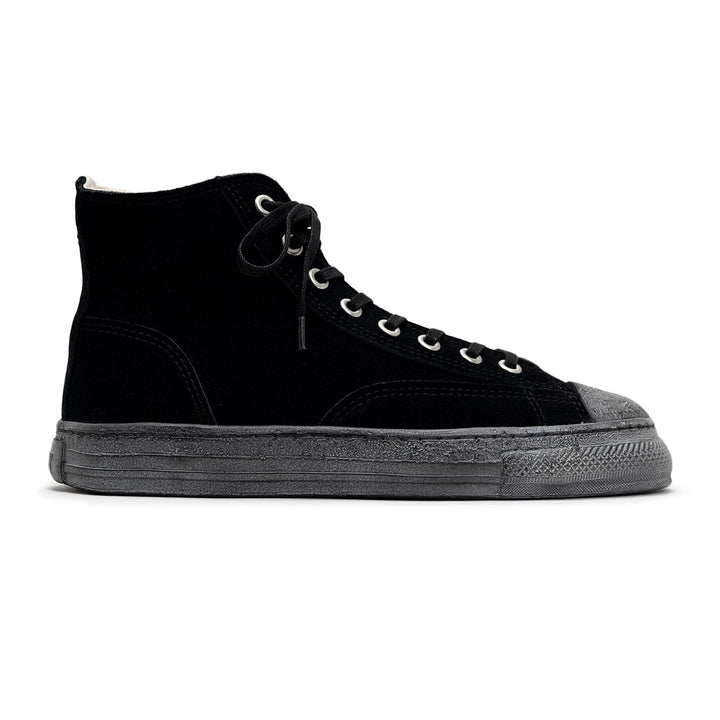 "MASSES x General Scale." PAST Sole Suede High-top Sneaker