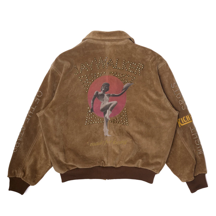 Sunset Blvd. Sponsored Suede Jacket