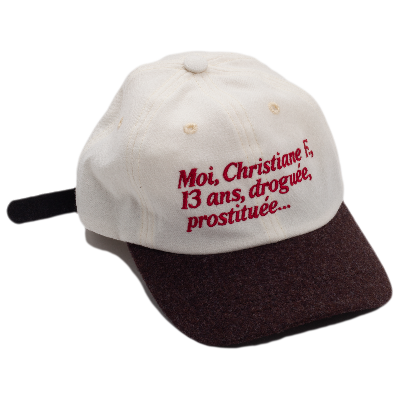 Christiane F 6-Panel Hat