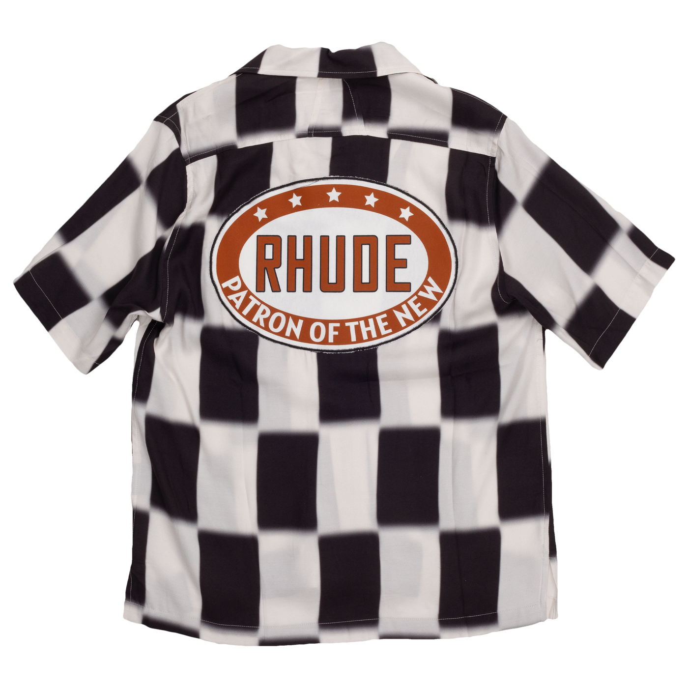 RHUDE / POTN Motion Checker Button Up