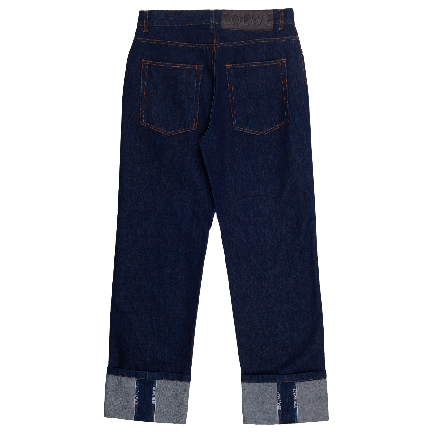 LOEWE Fisherman Turn-Up Jeans