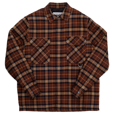 LOEWE Puffer Check Overshirt