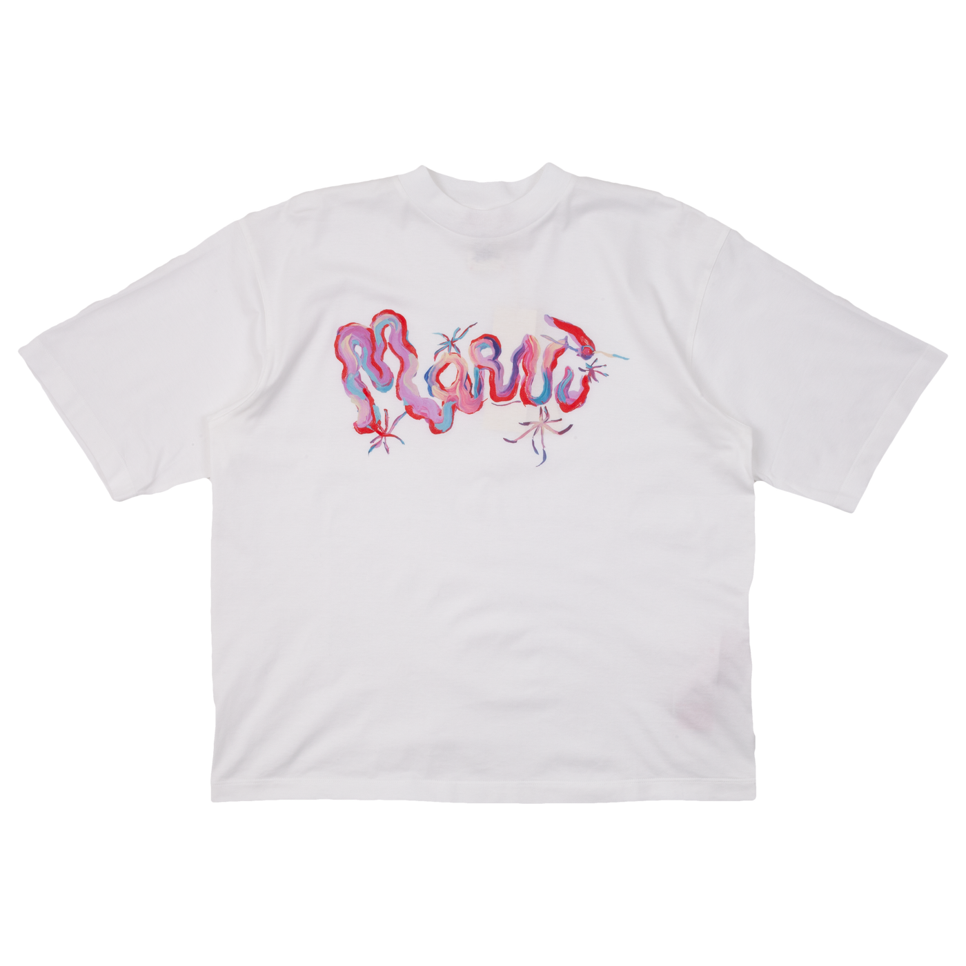 MARNI White Cotton T-Shirt